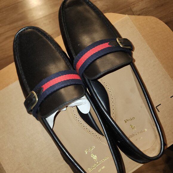 Polo Ralph Lauren Mens Riali Driver Loafers - Picture 5 of 7